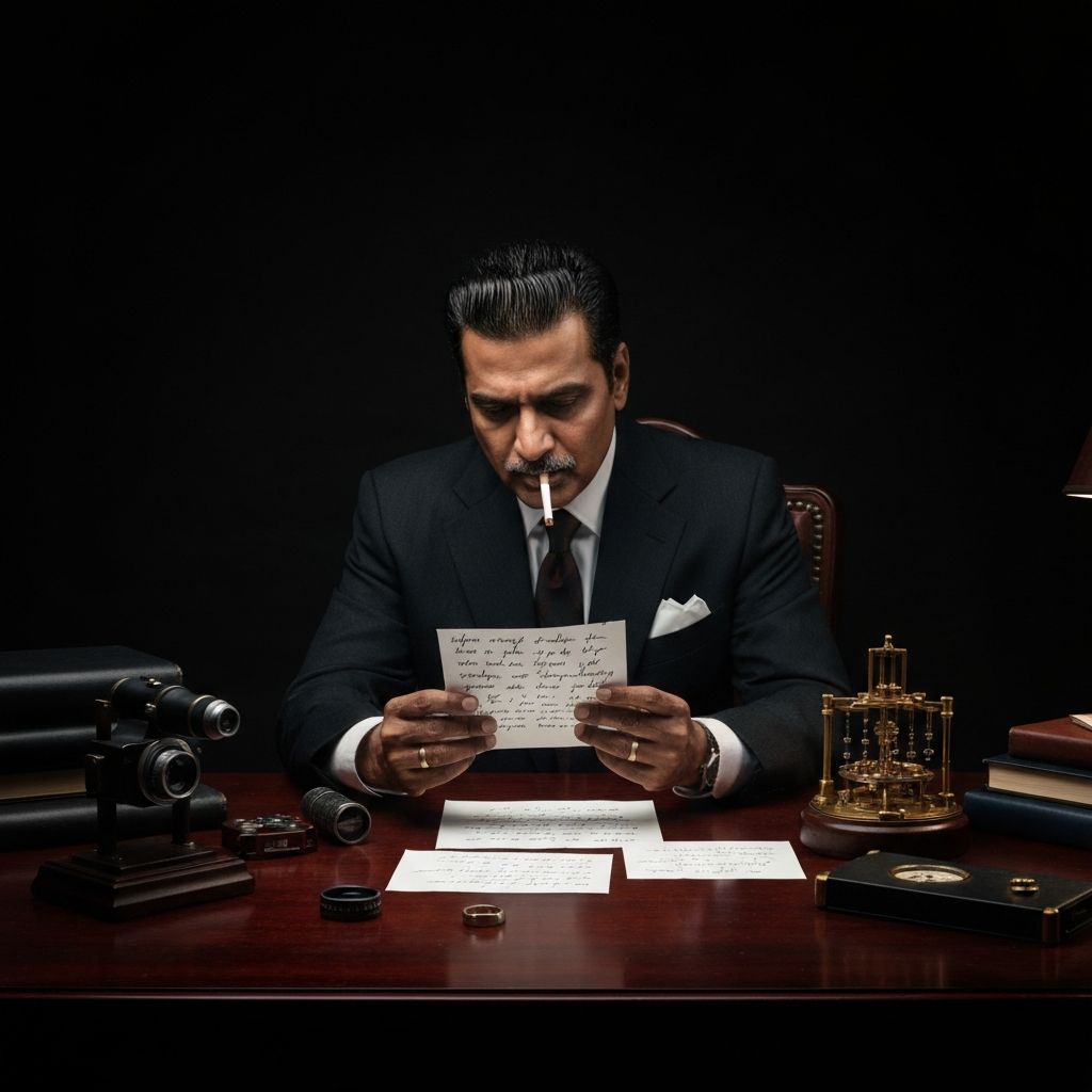 Secret spy theme with coded messages and decoder ring